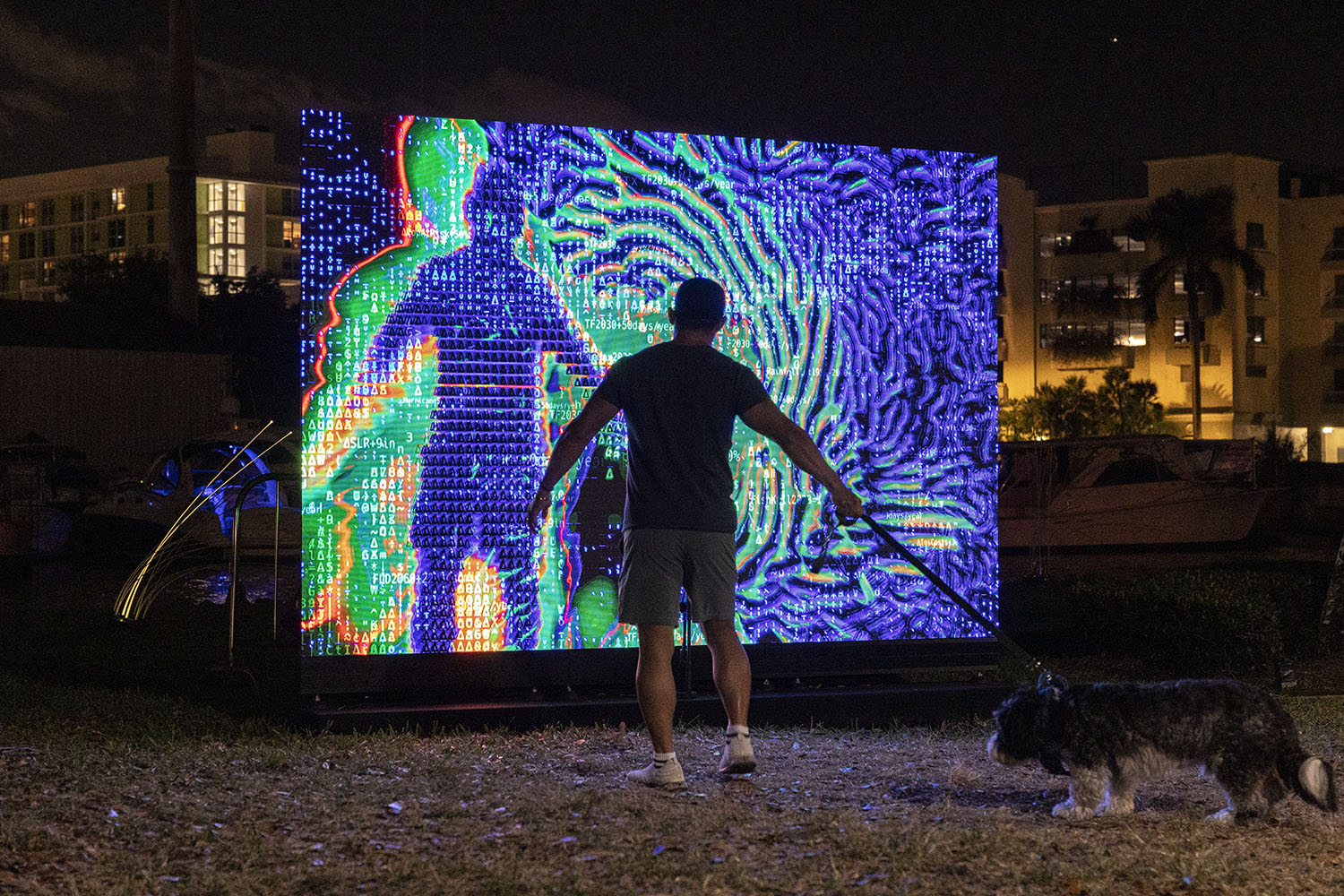 Interactive digital art