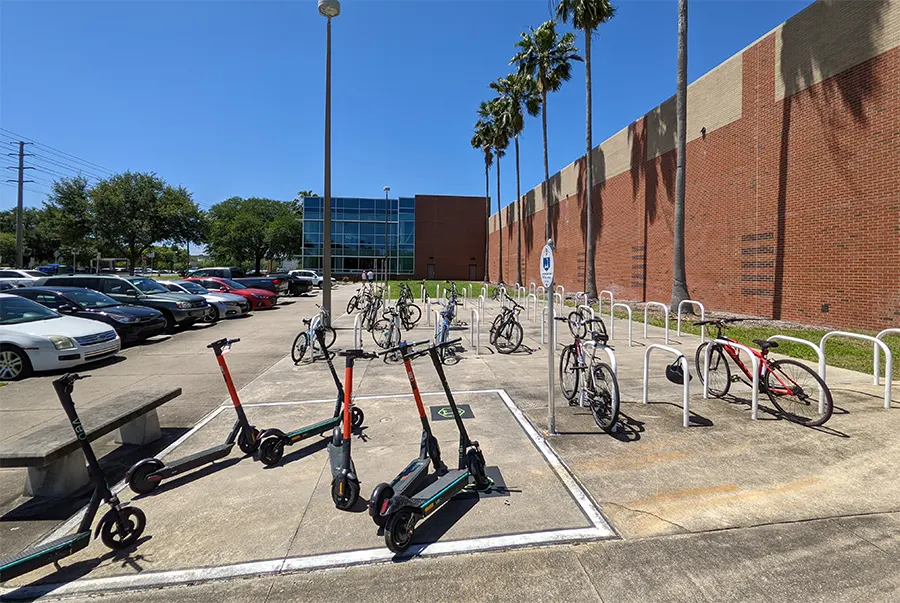 UF Rec Center Weight Room Expansion image of the area