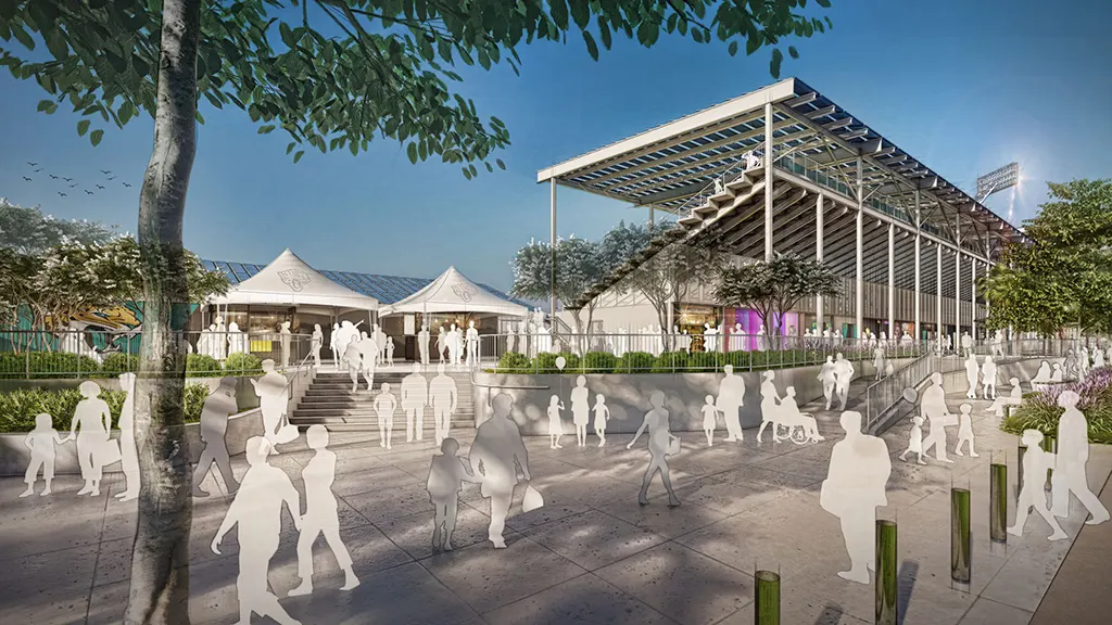 Digital Mural for Jaguars Outdoor 1