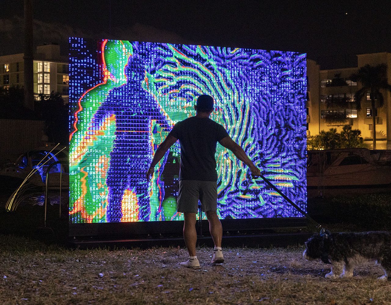 Lumenaura 2025 Aurora light festival installation