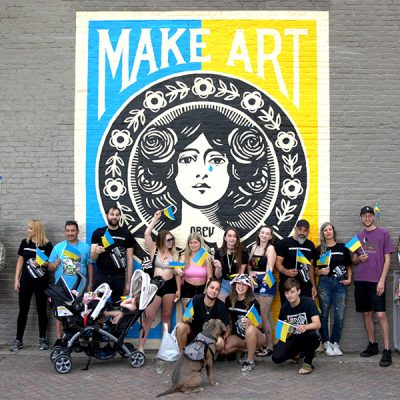 Raising Funds and Awareness: Make Art Not War