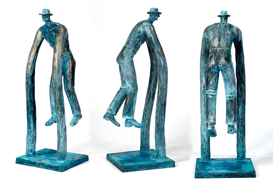 Floating Man Monochronicle