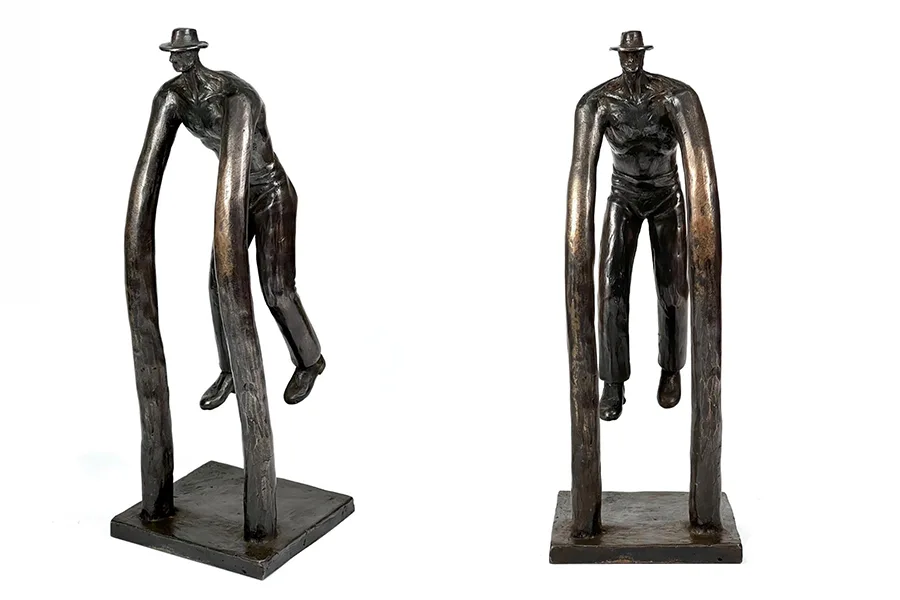 Floating Man Monochronicle