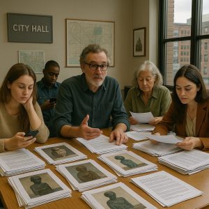 Public art process and volunteer committees